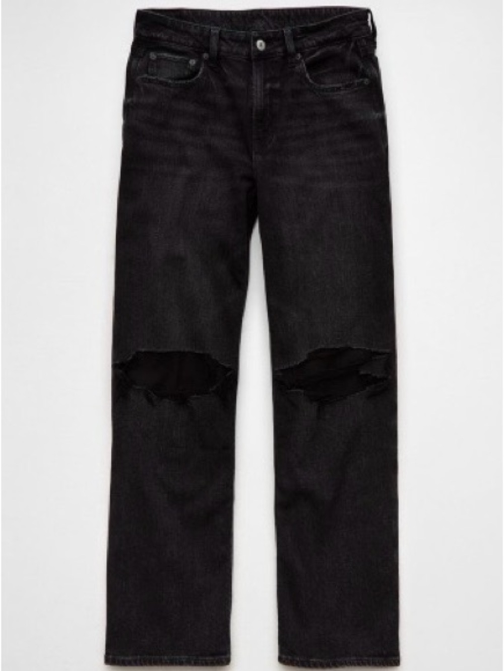 American Eagle Dreamy Drape Stretch Super High Waisted Baggy Wide Leg